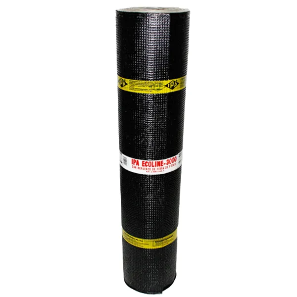 Manto Asfáltico Ipa Eco Line 3000 Rollo 10 M2 2.7 Mm